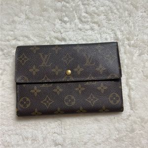Louis Vuitton Monogram International Trifold Long Wallet